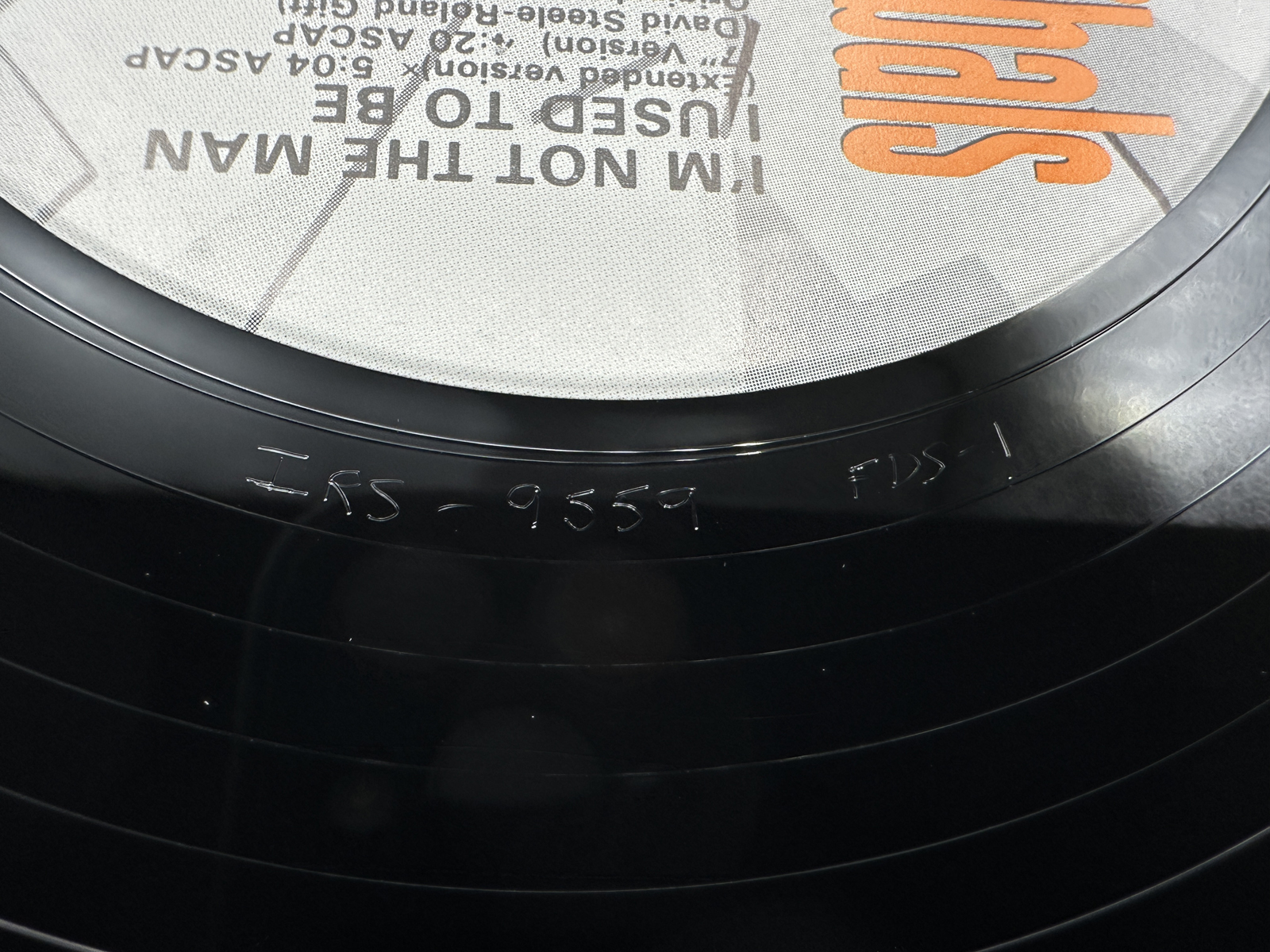 1988 I.R.S. Records / MCA Records Fine Young Cannibals "I'm Not the Man I Used To Be" Single Vinyl Record - IRS-23996