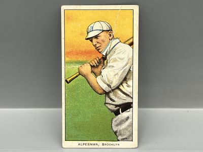 1909-11 T206 Whitey Alperman - Brooklyn - Piedmont