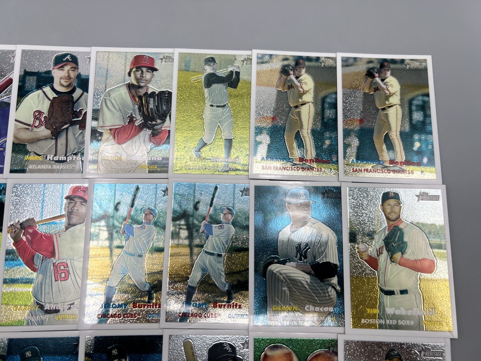 (25) 2006 Topps Heritage Chrome Baseball Cards - All Cards Are #/1957 - Scott Rolen, Roy Halladay