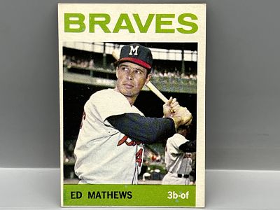 1964 Topps Eddie Mathews #35 - HOF - Braves