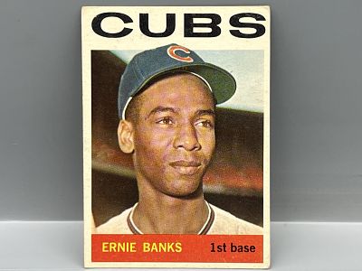 1964 Topps Ernie Banks #55 - HOF - Cubs
