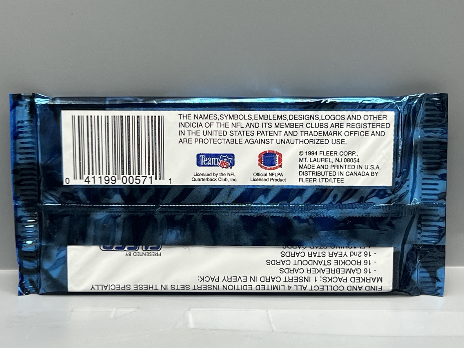 1994 Gameday Football Unopened Wax Pack