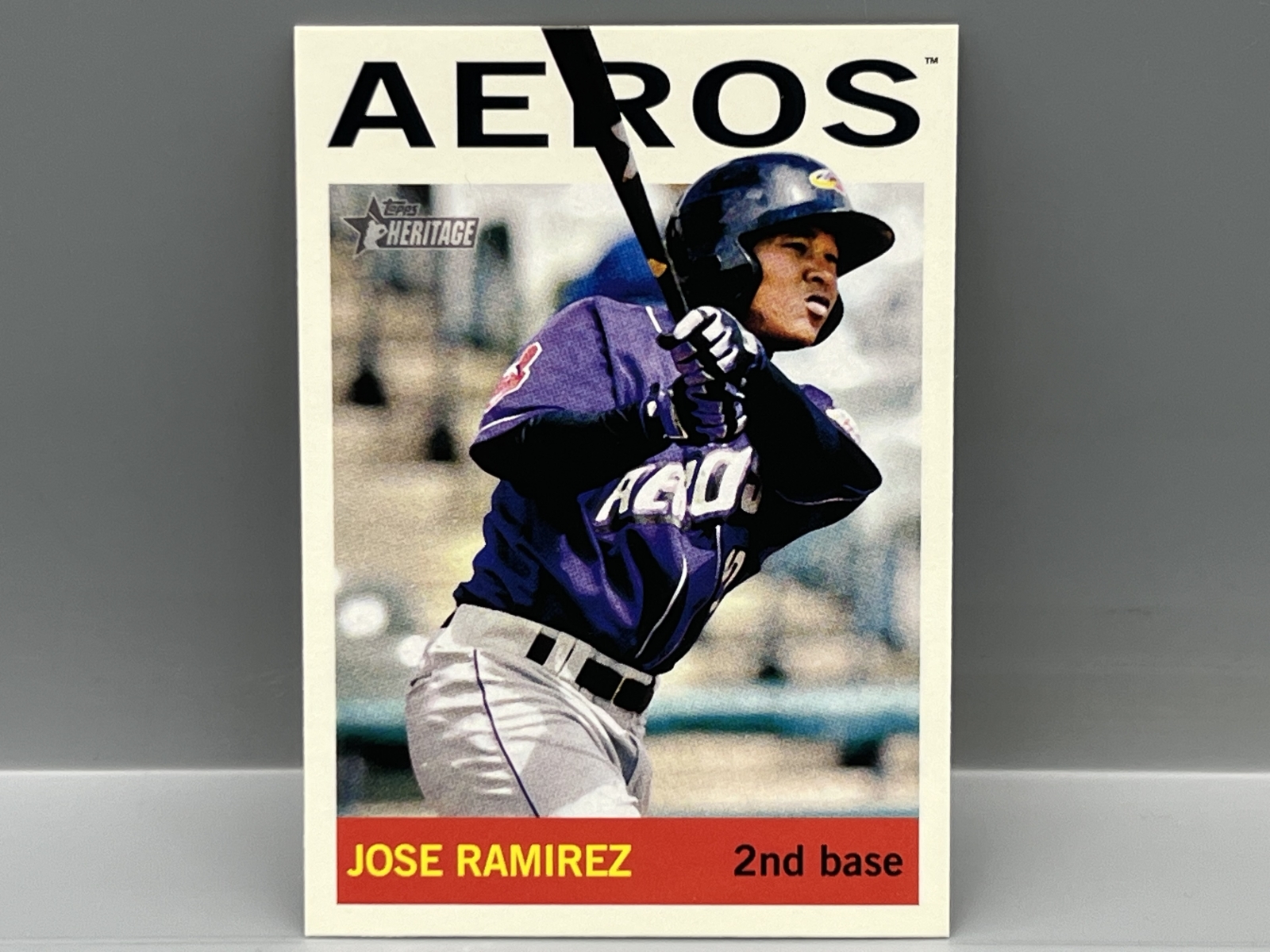 2013 Topps Heritage Minors Jose Ramirez Prospect/RC #180