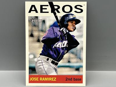 2013 Topps Heritage Minors Jose Ramirez Prospect/RC #180