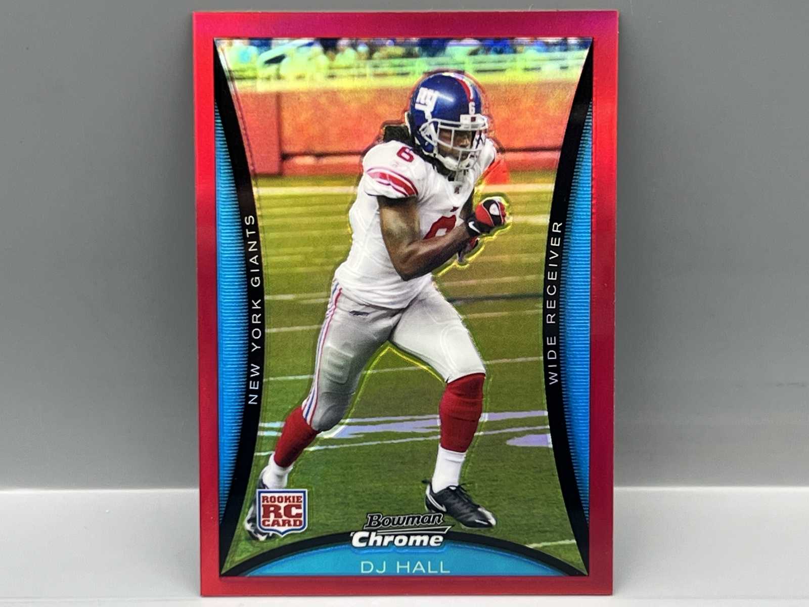 2008 Bowman Chrome DJ Hall Red Refractor RC #1/5
