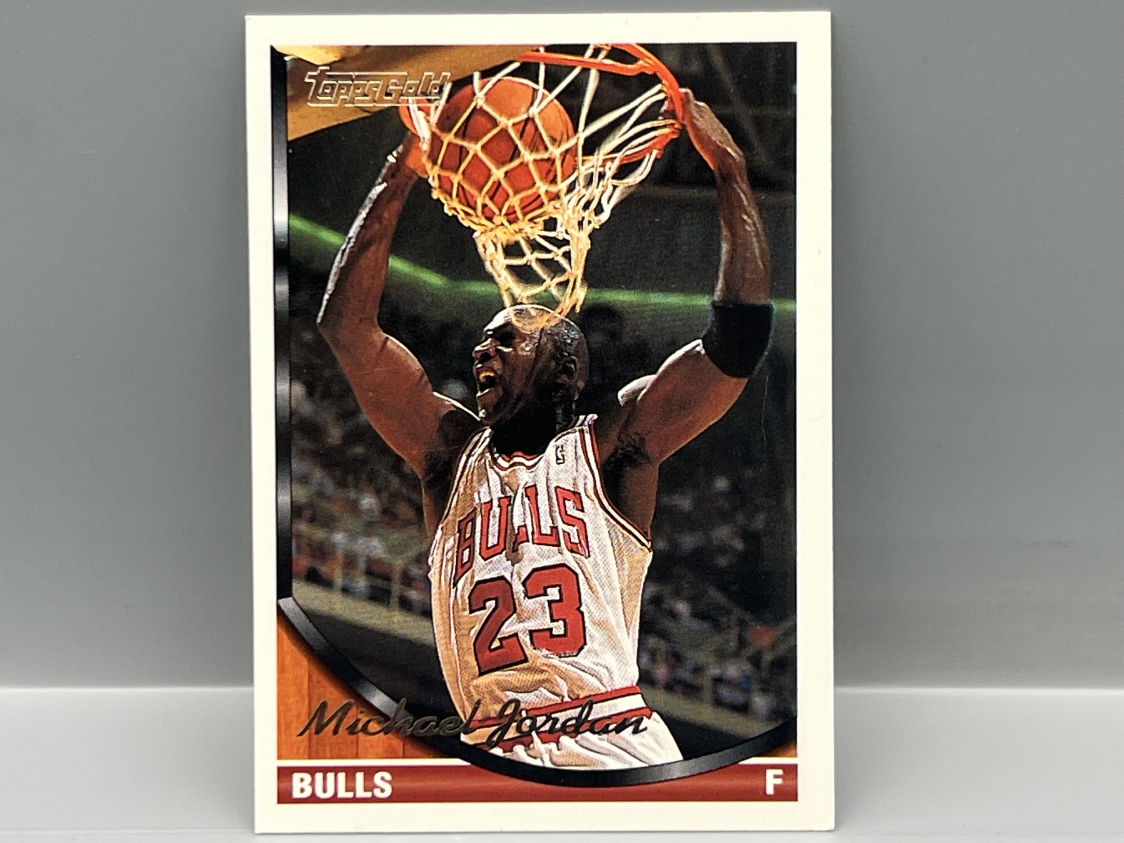 1993 Topps Gold Michael Jordan #23 - Gold Parallel