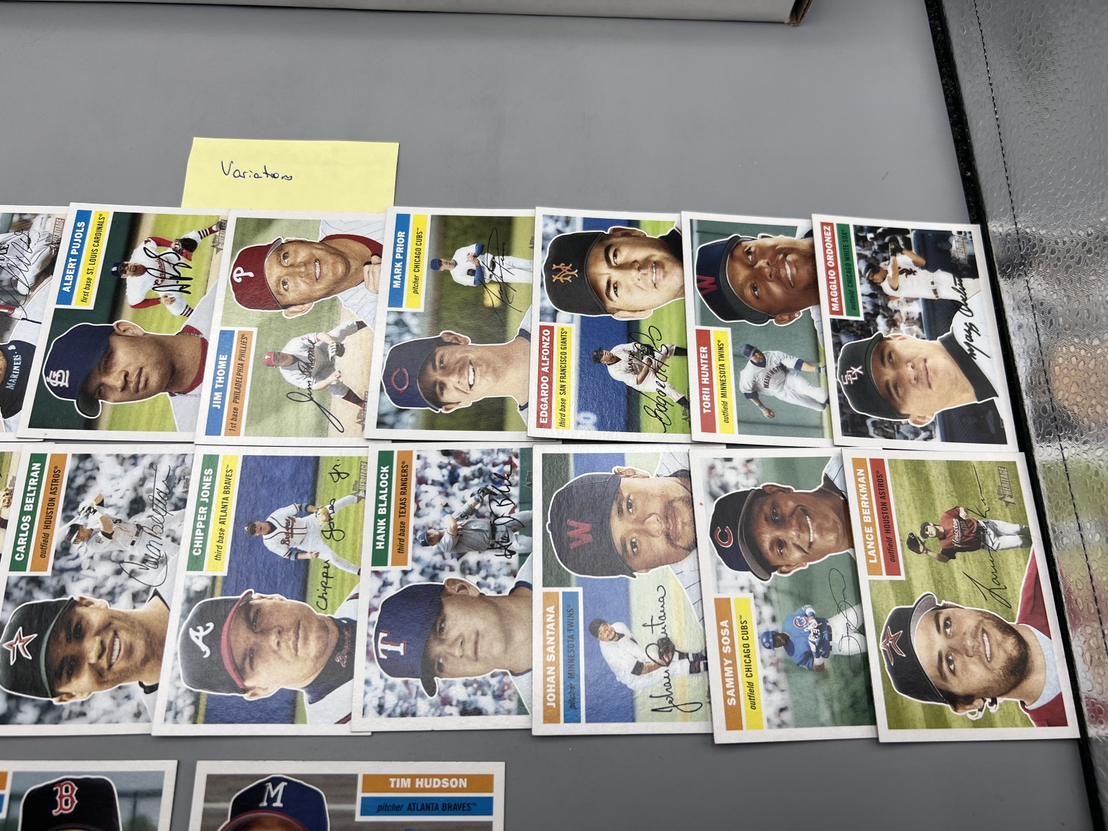 2005 Topps Heritage Baseball Complete Set W/ Short Prints, Variations, & (3) Insert Sets - 530 Total Cards - White Back Set is not included 