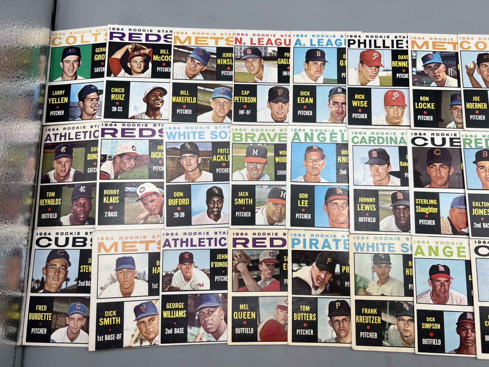 (Lot Of 30) 1964 Topps - Rookies / Varying Conditions