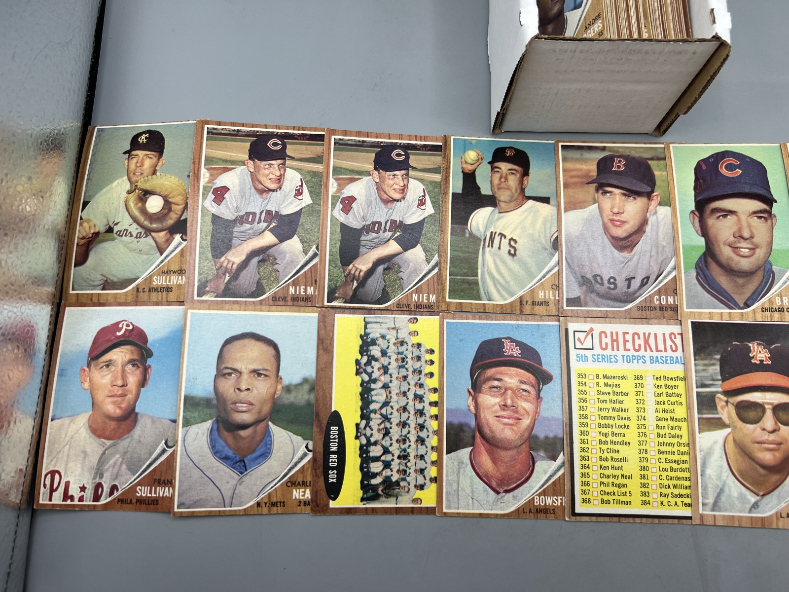 (Lot Of 85+) 1962 Topps Baseball Singles With Duplication / Varying Conditions