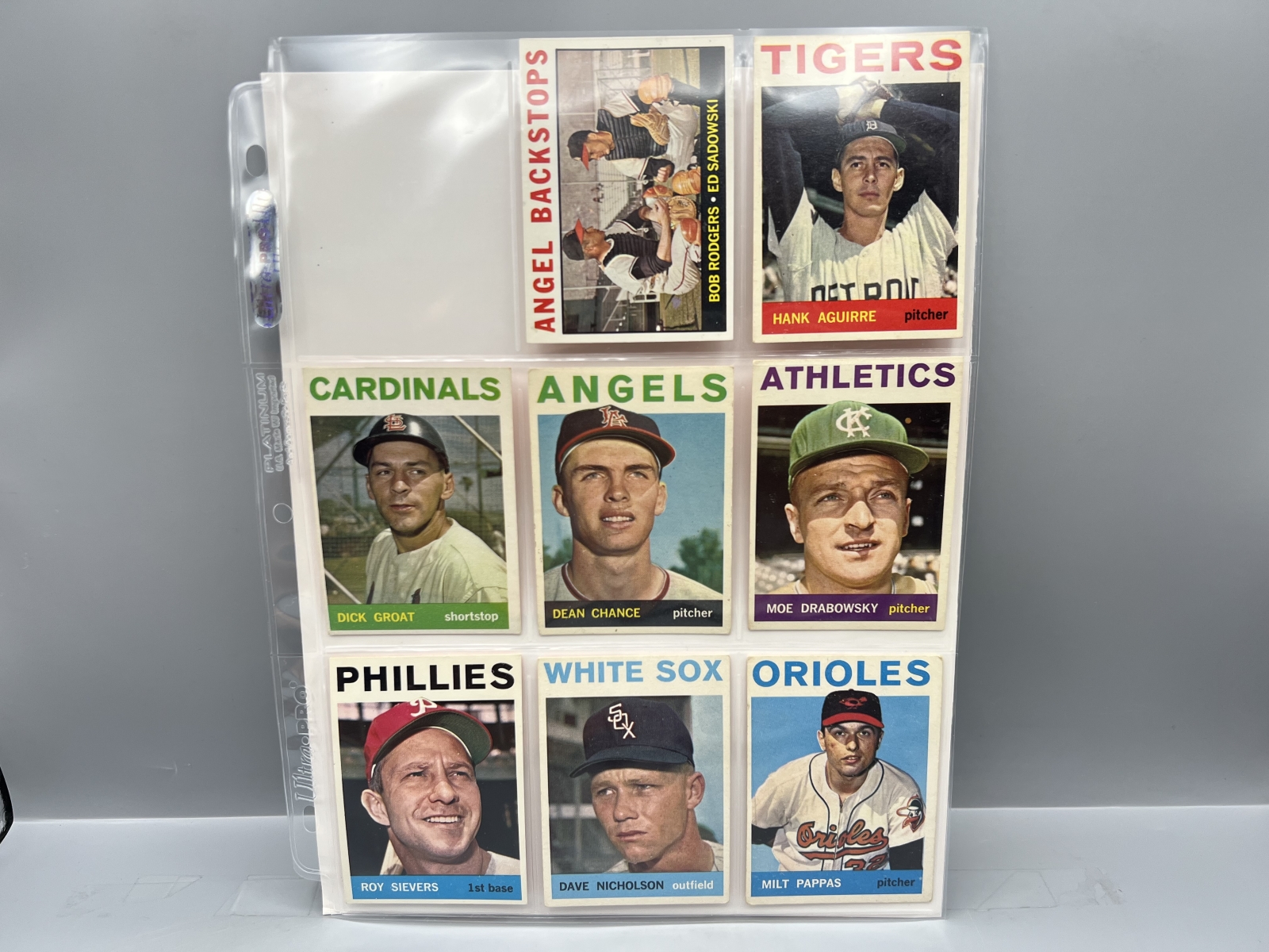 (Lot Of 300) 1964 Topps Baseball Singles - No Duplication, No HOFers / Varying Conditions
