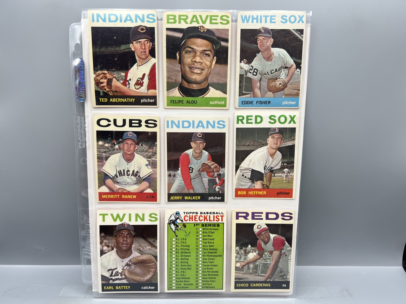 (Lot Of 300) 1964 Topps Baseball Singles - No Duplication, No HOFers / Varying Conditions