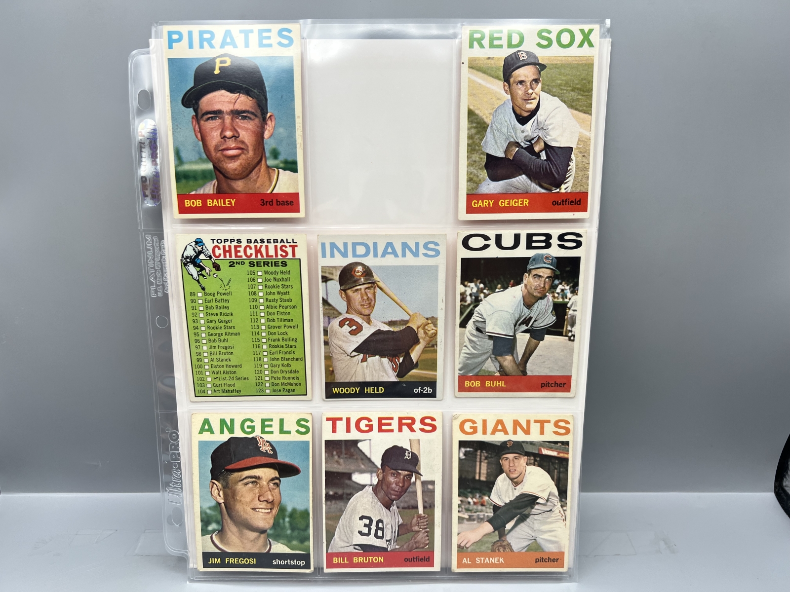(Lot Of 300) 1964 Topps Baseball Singles - No Duplication, No HOFers / Varying Conditions