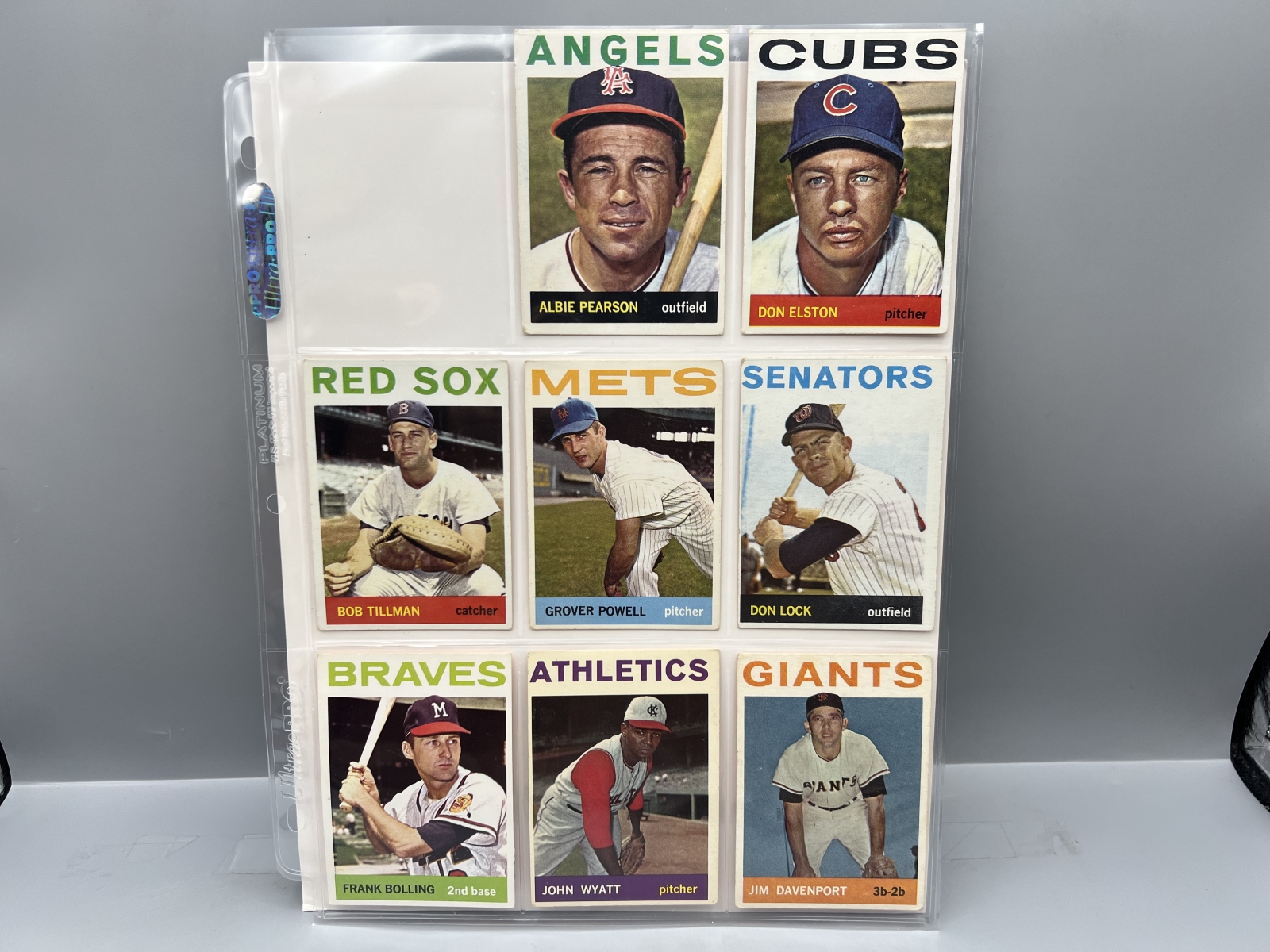 (Lot Of 300) 1964 Topps Baseball Singles - No Duplication, No HOFers / Varying Conditions