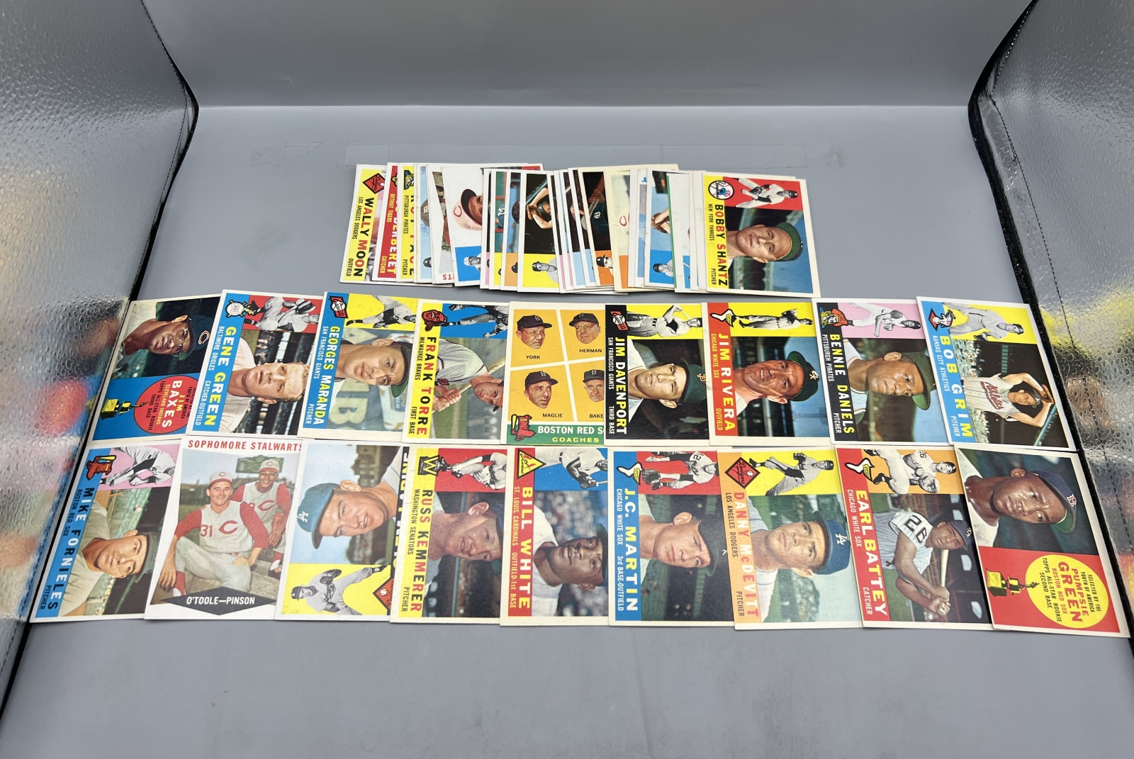 (Lot Of 45+) 1960 Topps Baseball Singles / Varying Conditions