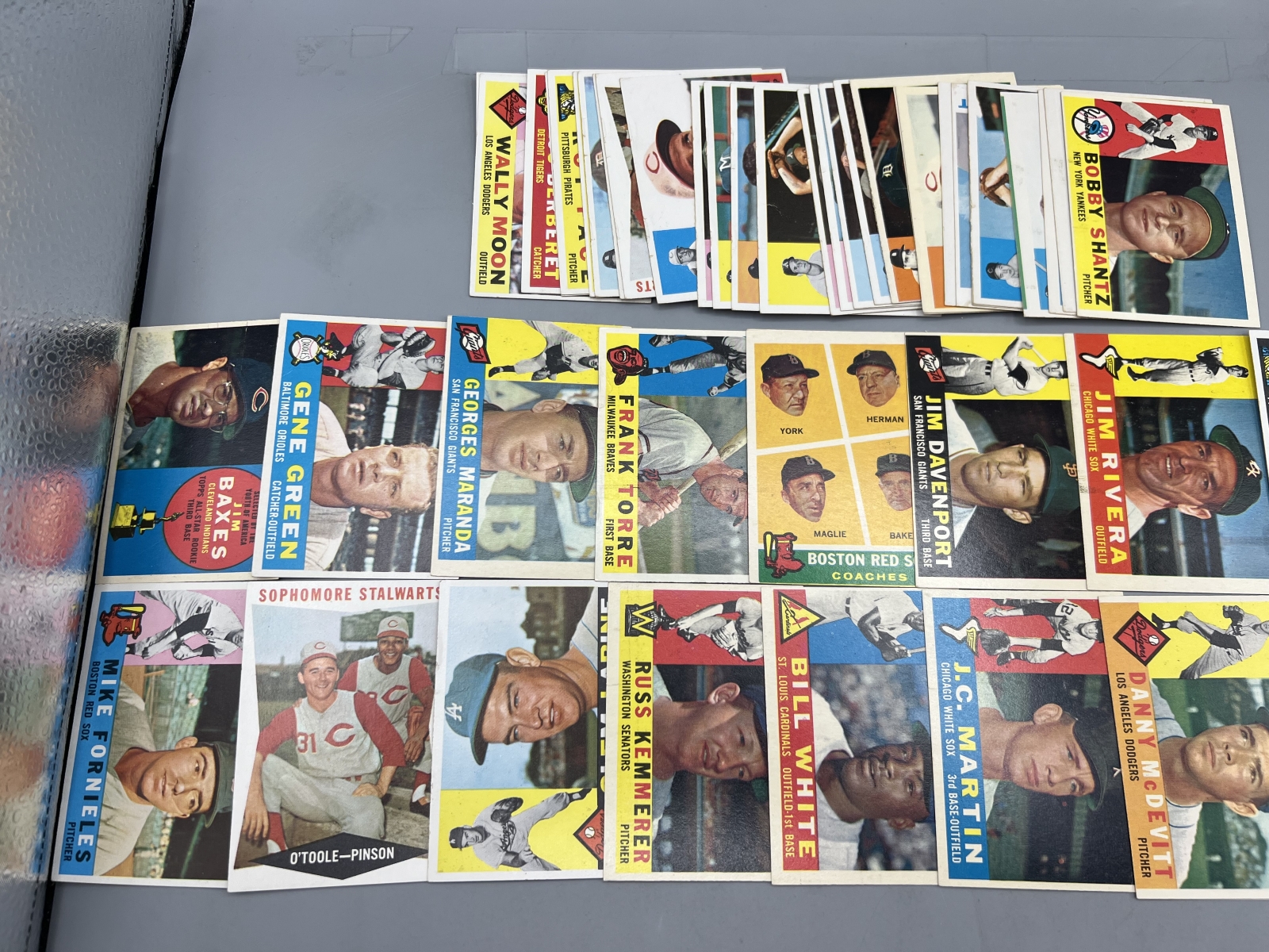 (Lot Of 45+) 1960 Topps Baseball Singles / Varying Conditions