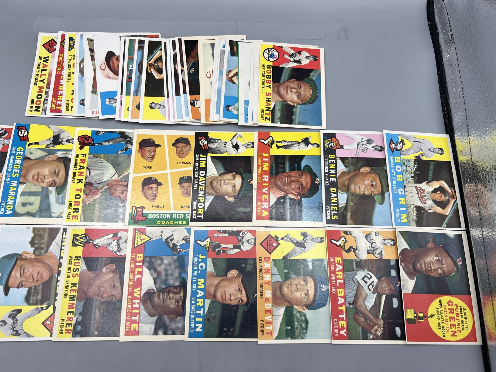 (Lot Of 45+) 1960 Topps Baseball Singles / Varying Conditions