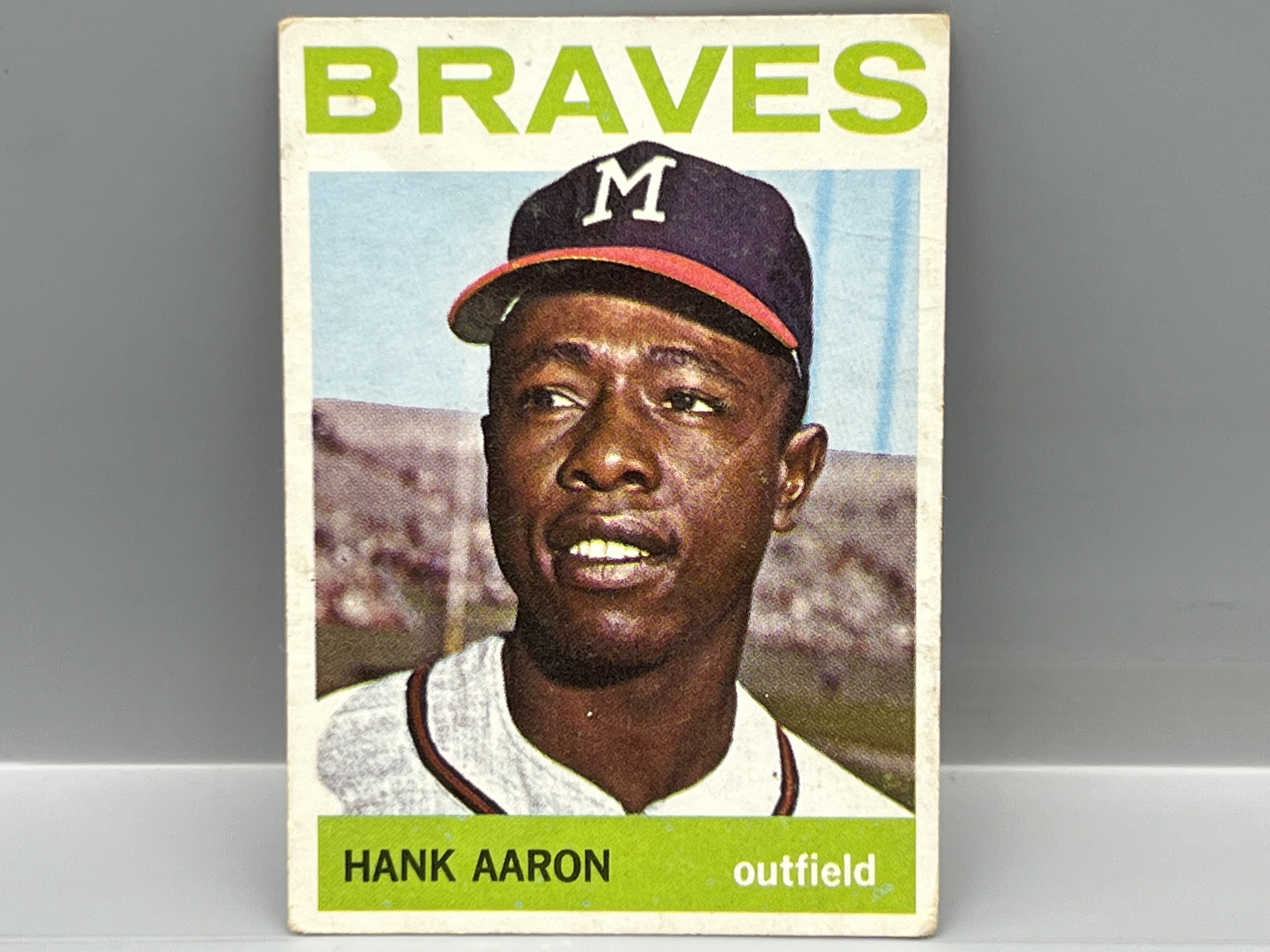 1964 Topps #300 Hank Aaron (HOF) / Braves