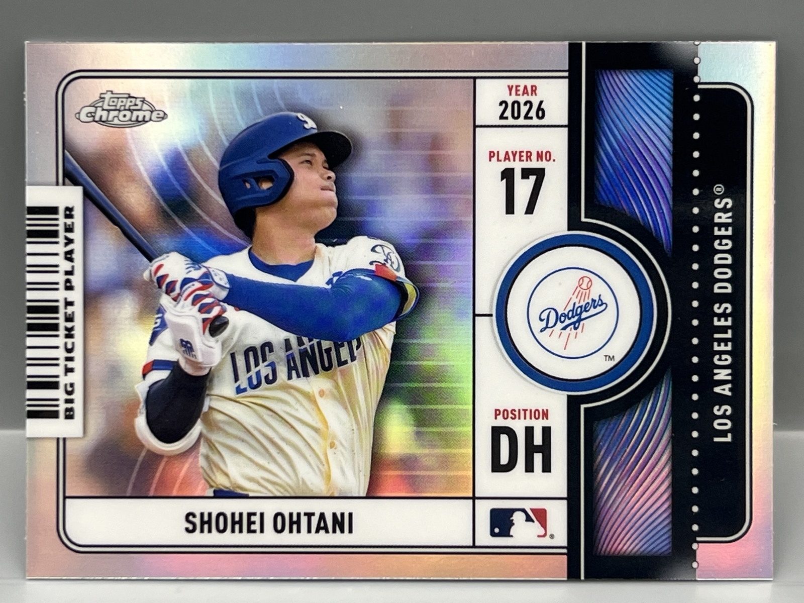 2026 Topps Chrome Shohei Ohtani Big Ticket Player Refractor #BTP-3