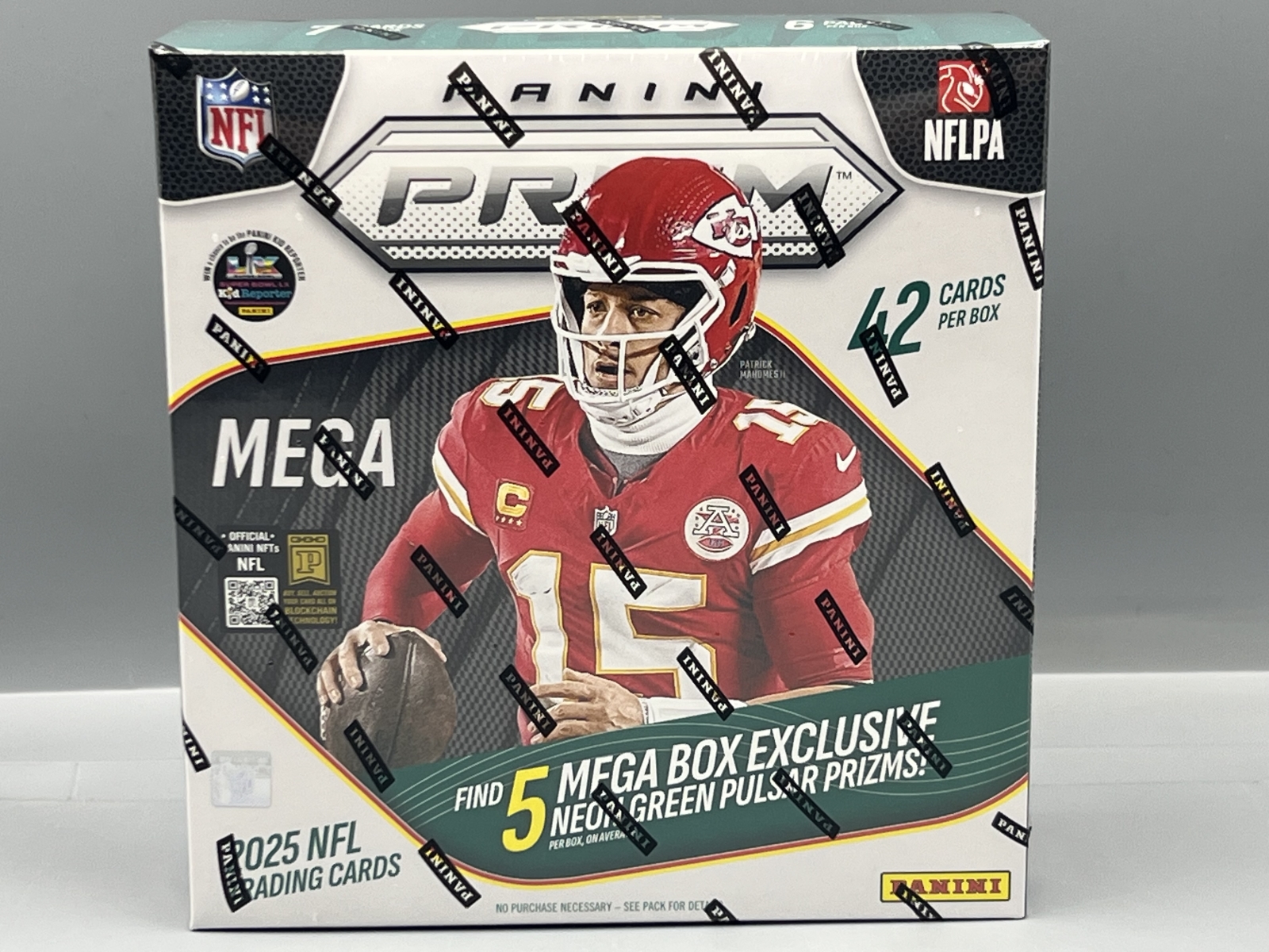 2025 Panini Prizm Football Factory Sealed Mega Box