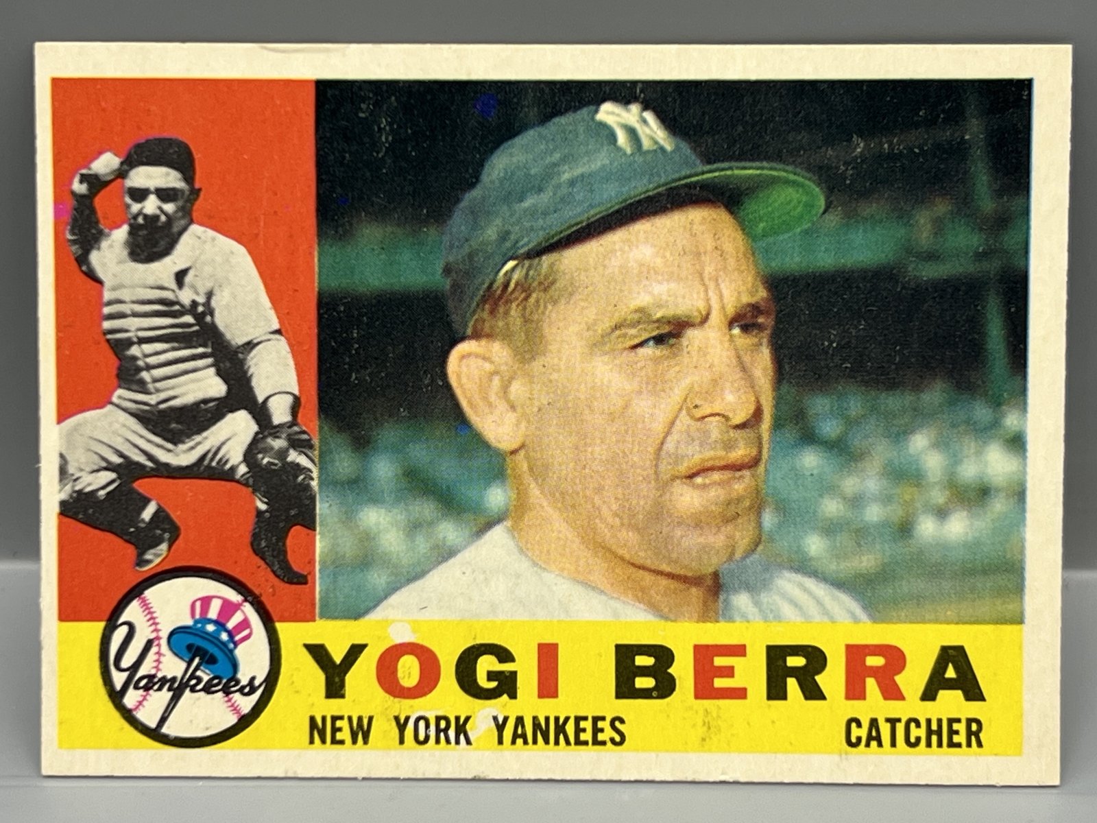 1960 Topps #480 Yogi Berra (HOF) / Yankees - Sharp!
