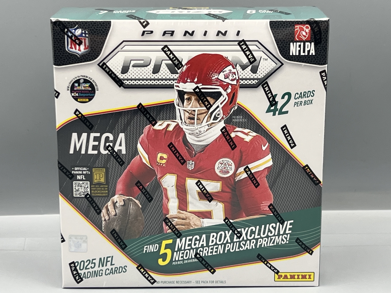 2025 Panini Prizm Football Factory Sealed Mega Box