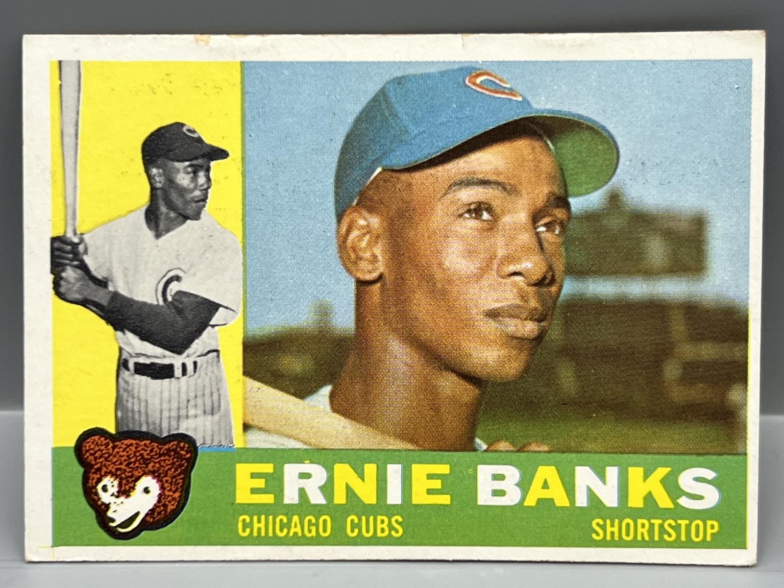1960 Topps #10 Ernie Banks (HOF) / Cubs