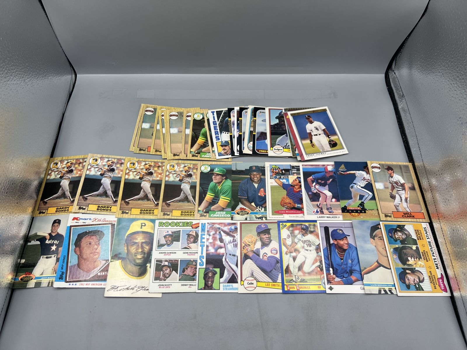 (Lot Of 40+) Rookies and Stars: 1982 Thru 1990: Bonds, Strawberry, Stewart, Gibson, W. Clark