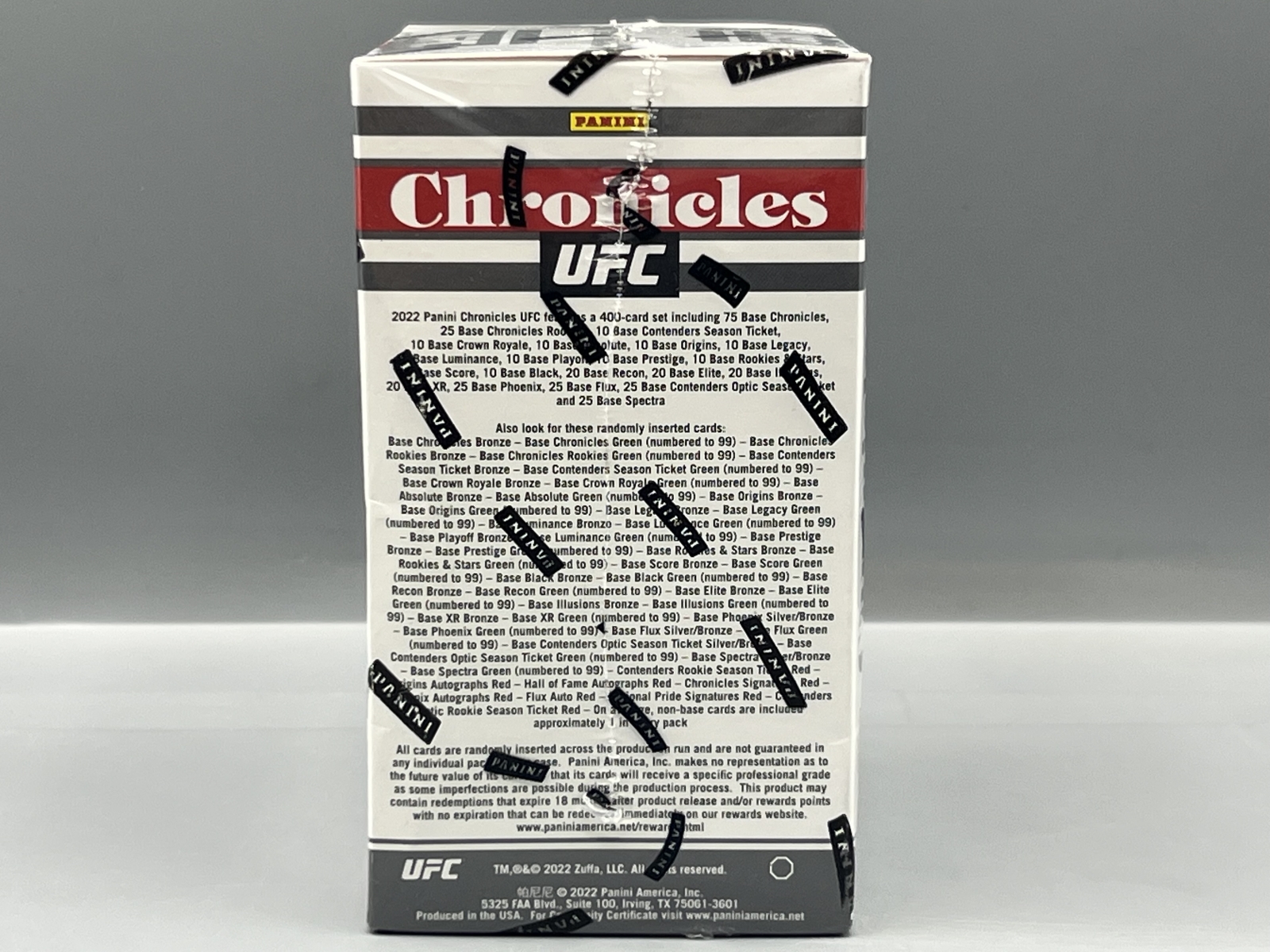 2022 Panini Chronicles UFC Factory Sealed Blaster Box
