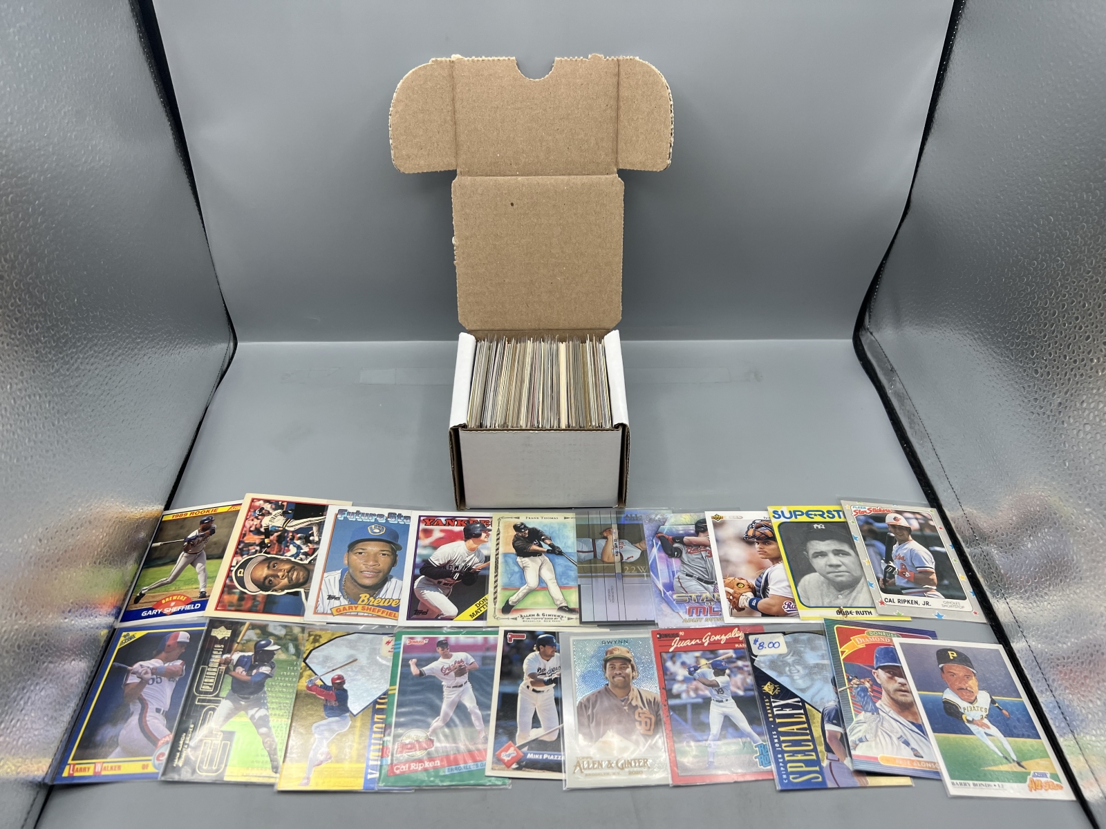 (Lot Of 150+) Stars: 1980s + 1990s: Pedro, Chipper, Ripken, Piazza, Bonds, Etc