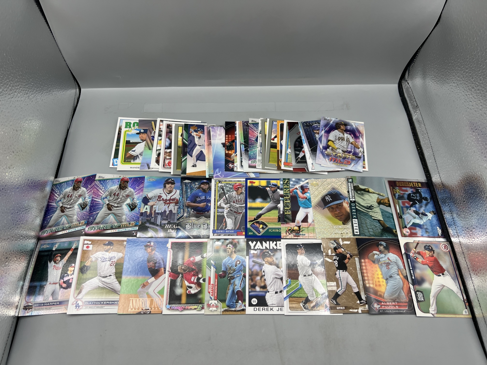 (Lot Of 60) Baseball Stars: Ohtani, Jeter, Harper, Soto, Betts, Vlad Jr, Acuna,