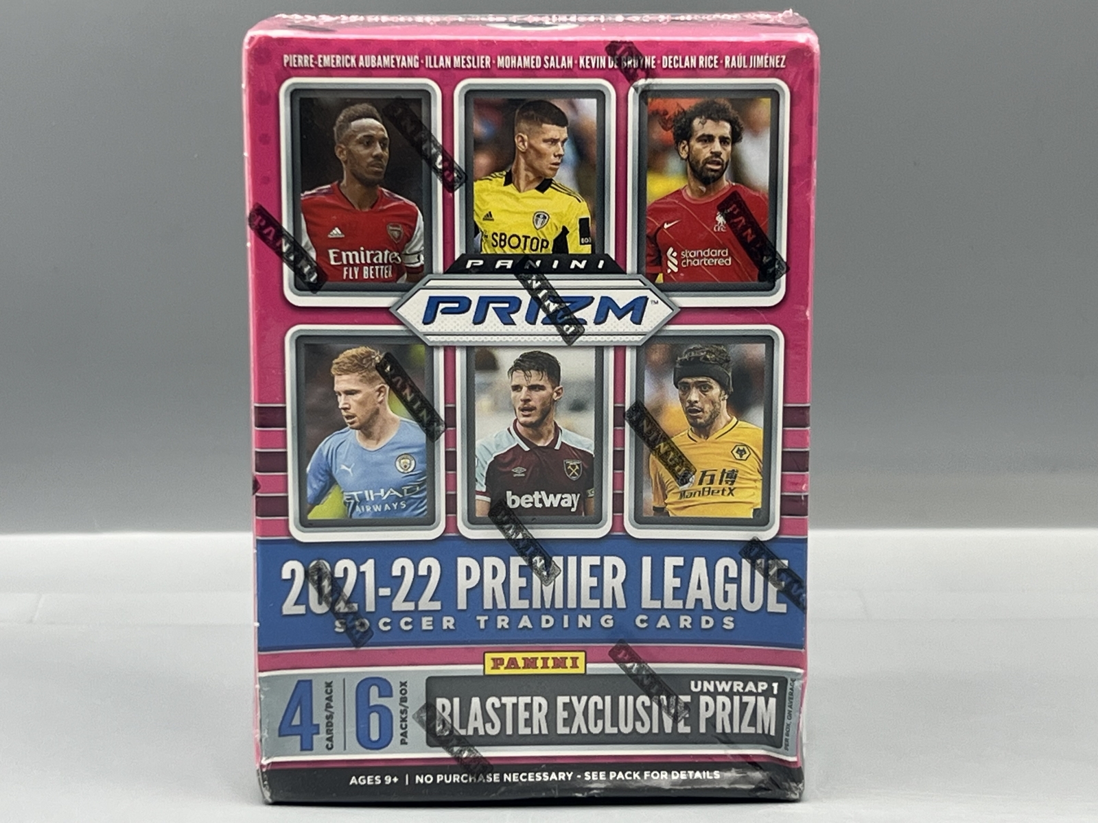 2021-22 Panini Prizm Premier League Soccer Factory Sealed Blaster Box