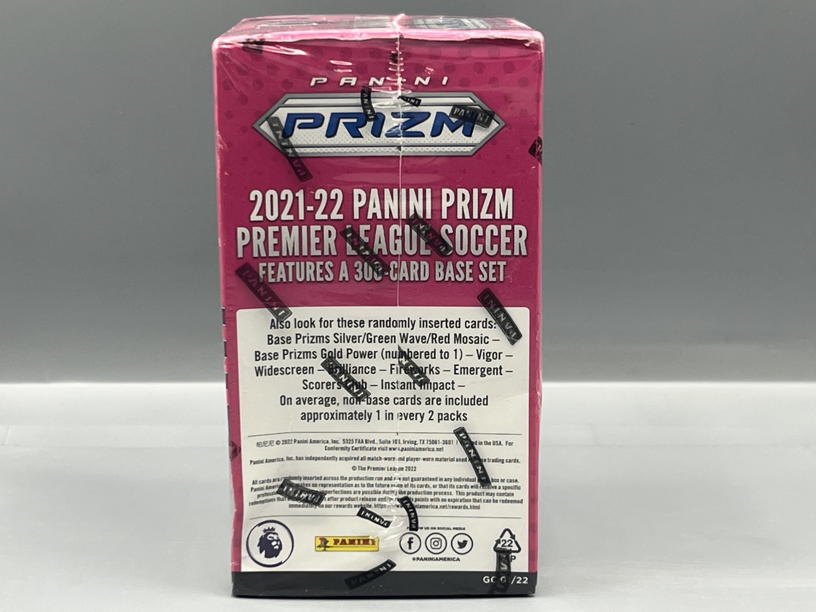 2021-22 Panini Prizm Premier League Soccer Factory Sealed Blaster Box