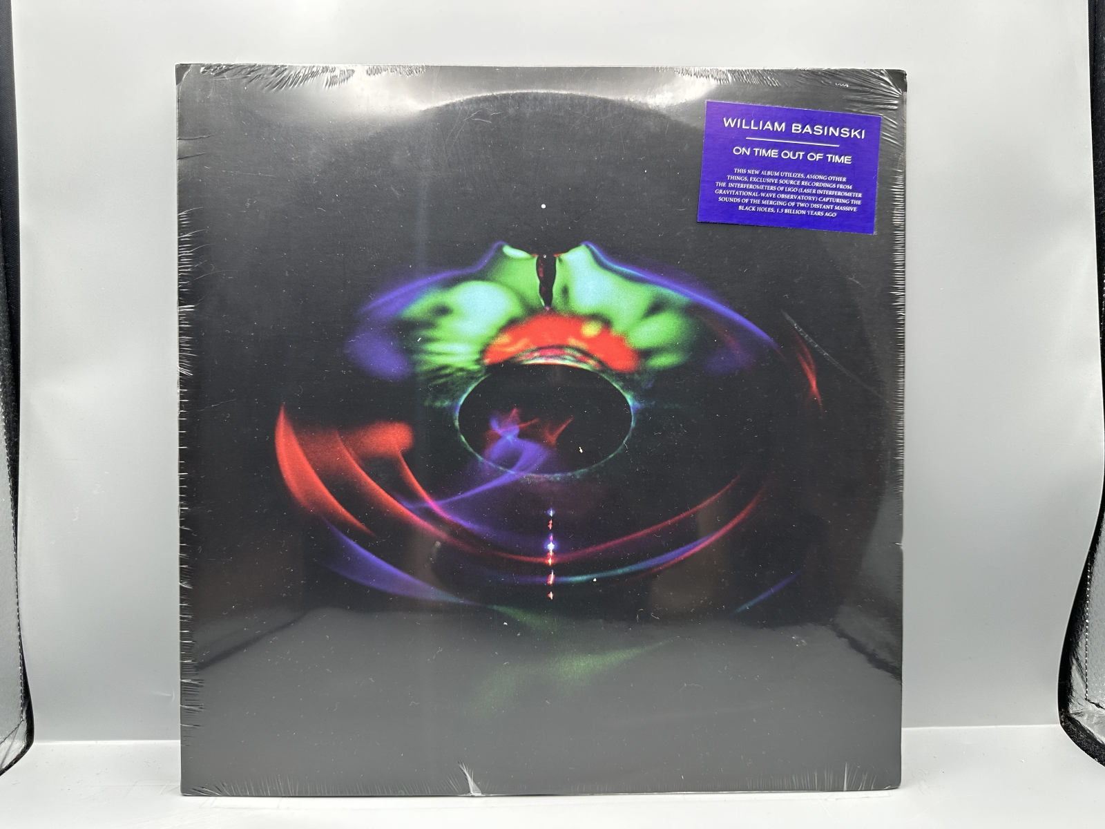SEALED - William Basinski: On Time Out Of Time (2019). Among other things, album captures sounds of the merging of two distant massive black