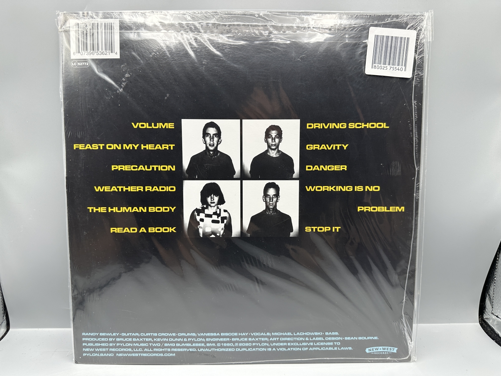 SEALED - Pylon: Gyrate (2020), Limited Edition, colored vinyl - believed to be buttercream/yellow vinyl (but since sealed can't confirm)
