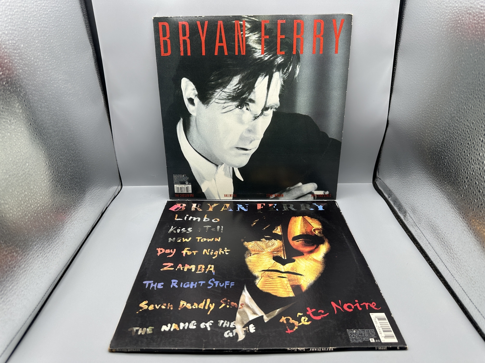 Bryan Ferry (2 LP Lot): Boys And Girls (1985); and Bete Noire (1987)
