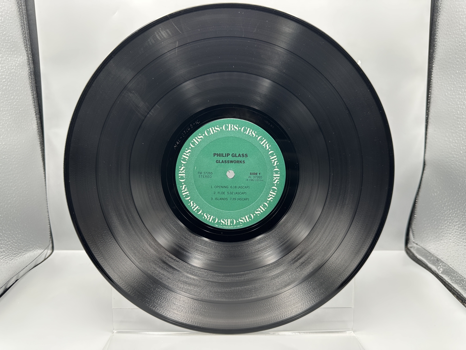 2 LP Lot: Philip Glass: Glassworks (1982); and Polyrock - Radio Special Volume III (1980) - features interview with producer Philip Glass, L