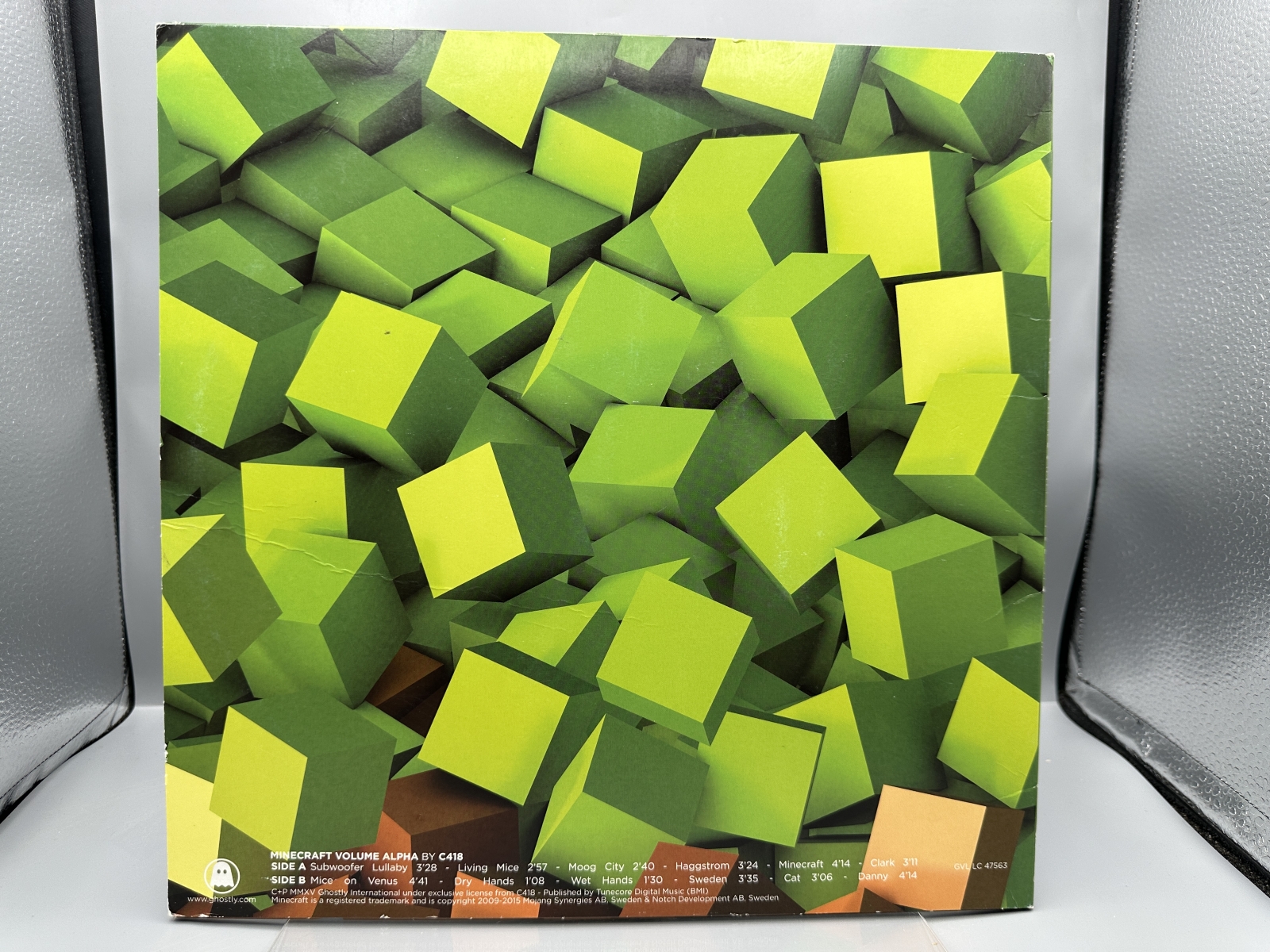 C418: Minecraft - Volume Alpha (2023), Limited Edition (3,000 copies), reissue, green & black swirl vinyl (Iconic Minecraft Game Soundtrack)