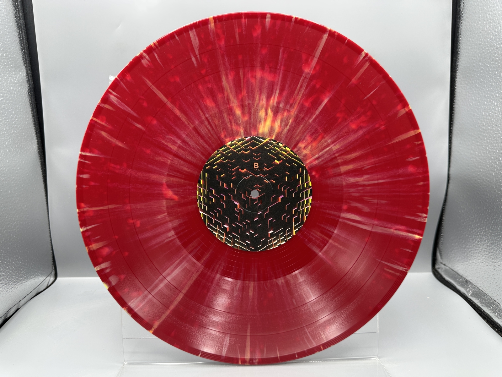 C418: Minecraft - Volume Beta (2024), 2 LPs, reissue, red with yelow splatter vinyl (Iconic Minecraft Game Soundtrack)