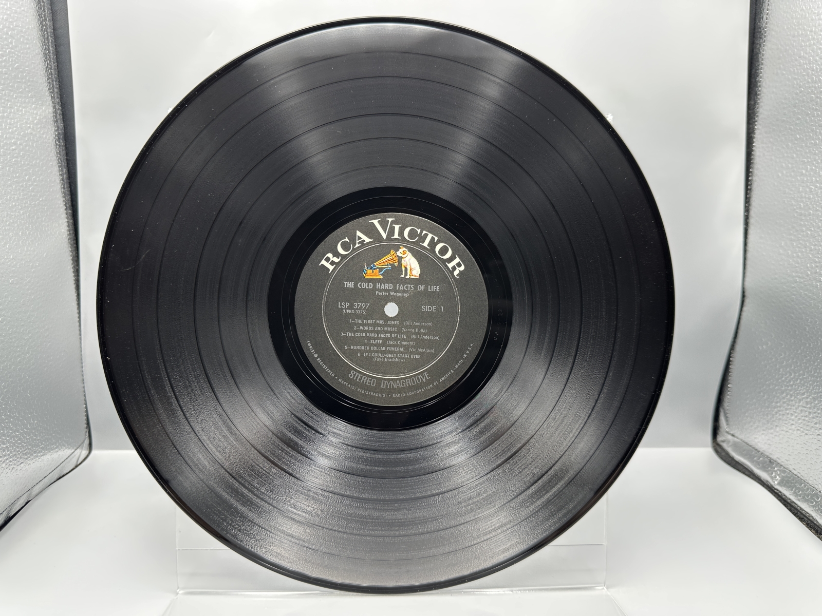 Porter Wagoner (2 LP Lot): The Cold Hard Facts Of Life (1967); and Your Old Love Letters And Other Country Hits (1966)