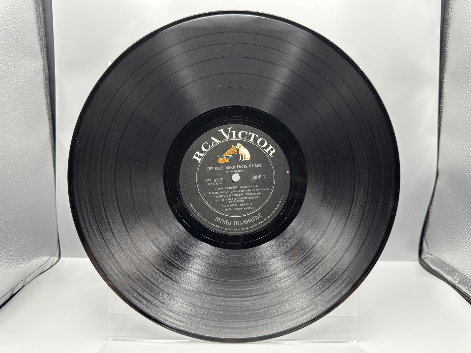 Porter Wagoner (2 LP Lot): The Cold Hard Facts Of Life (1967); and Your Old Love Letters And Other Country Hits (1966)