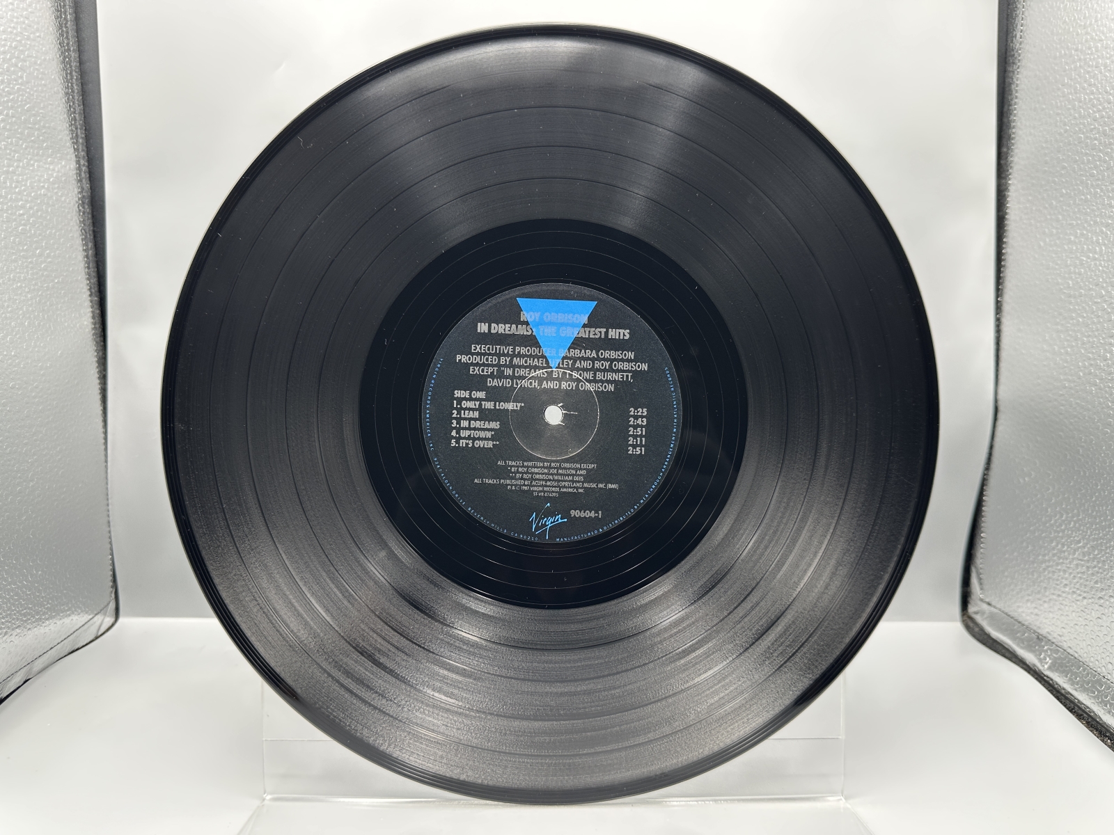 Roy Orbison (2 LP Lot): In Dreams - The Greatest Hits (1987), 2 LPs; and Mystery Girl (1989)