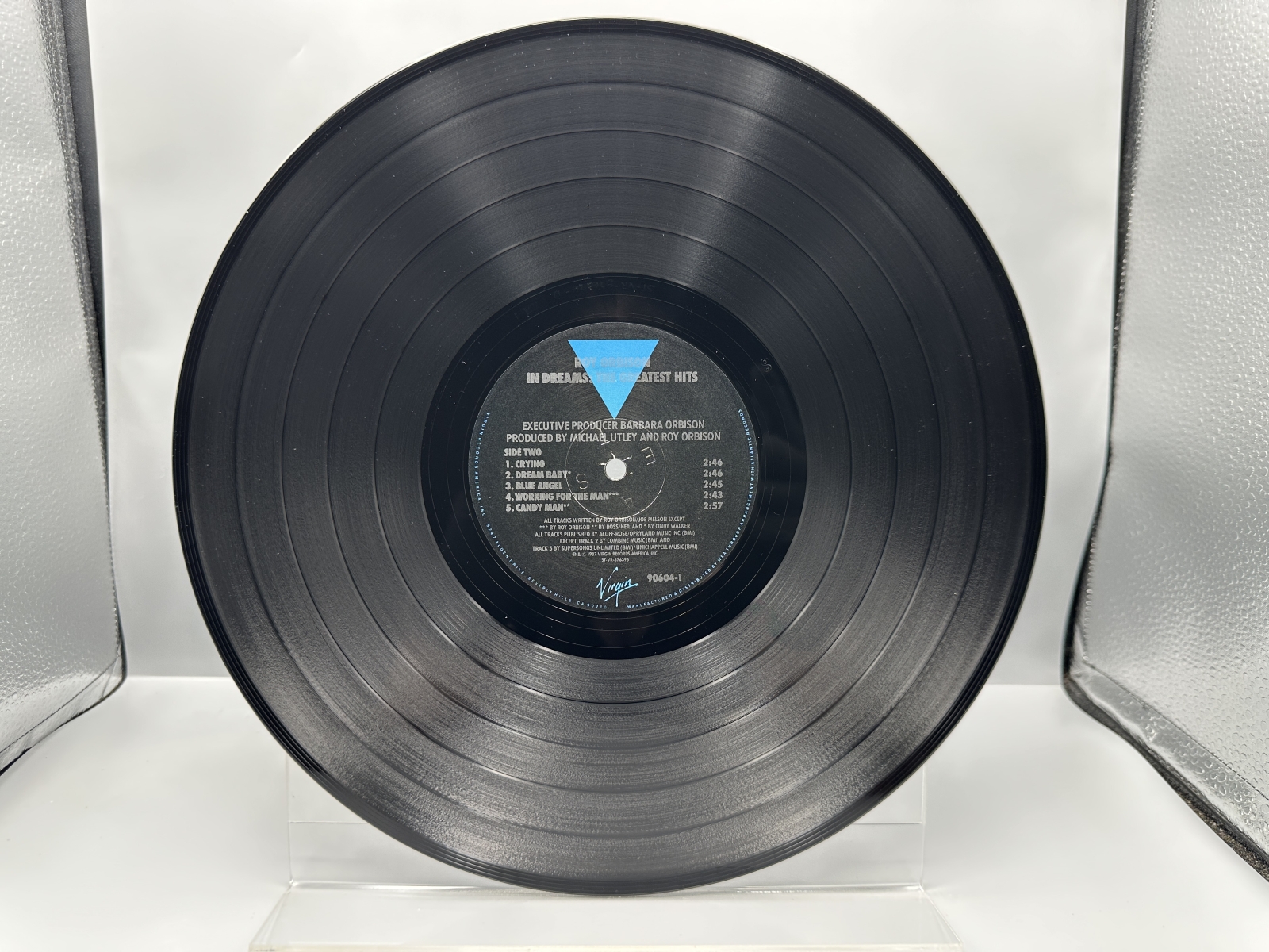 Roy Orbison (2 LP Lot): In Dreams - The Greatest Hits (1987), 2 LPs; and Mystery Girl (1989)