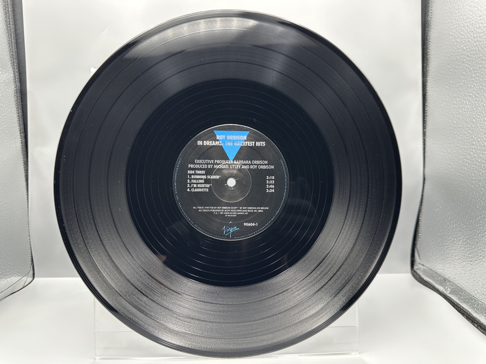Roy Orbison (2 LP Lot): In Dreams - The Greatest Hits (1987), 2 LPs; and Mystery Girl (1989)