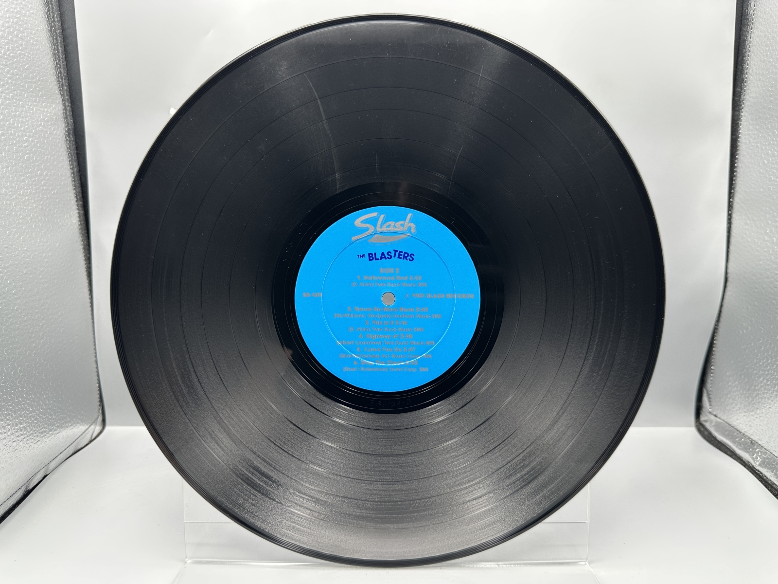 The Blasters: Self-titled (1981), cover shows minor wear
