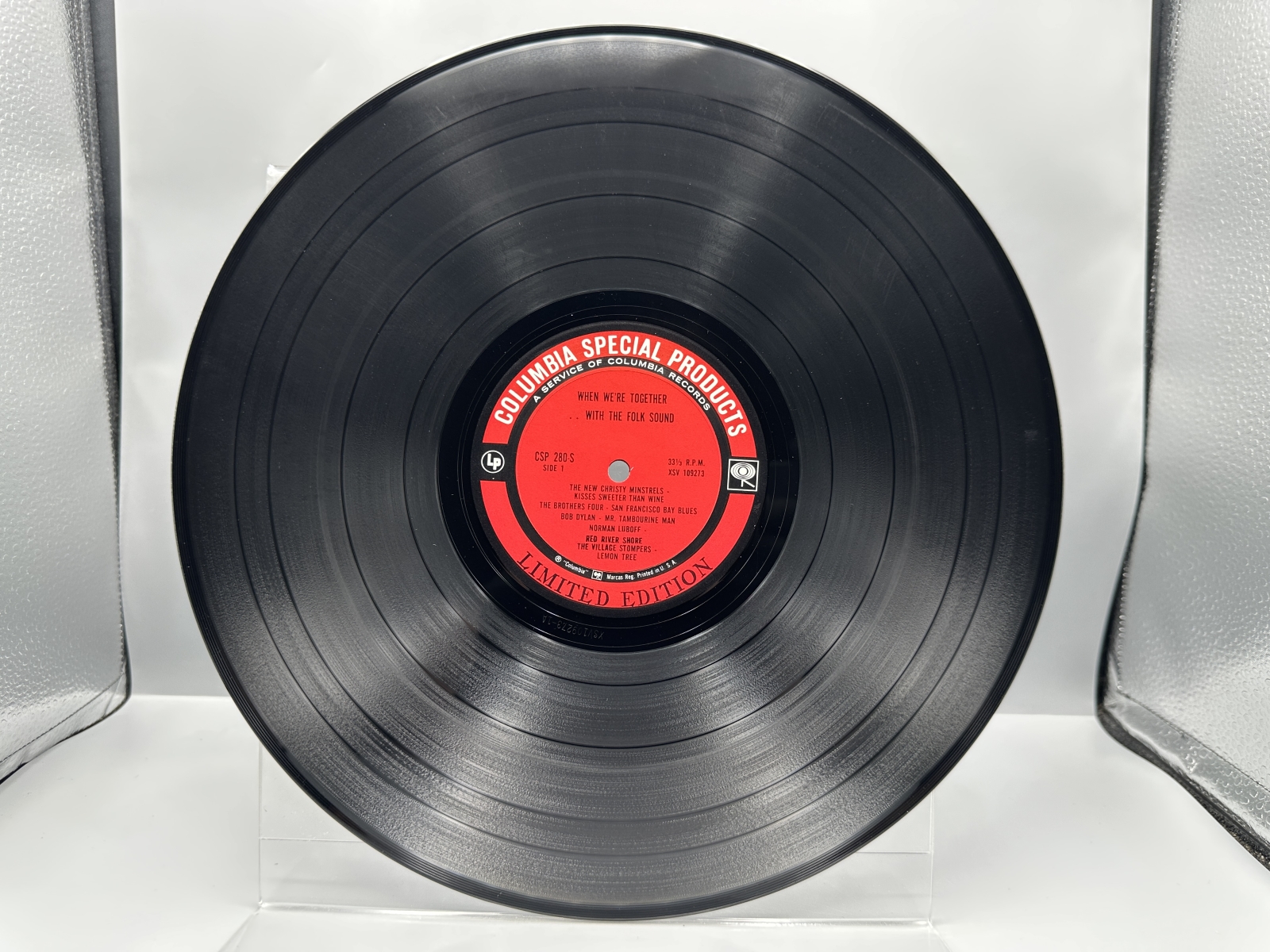When We're Together (3 LP Lot): With The Folk Sound (1965), Limited Edition (Bob Dylan & Johnny Cash); With The Swinging Sounds (1966) (Duke