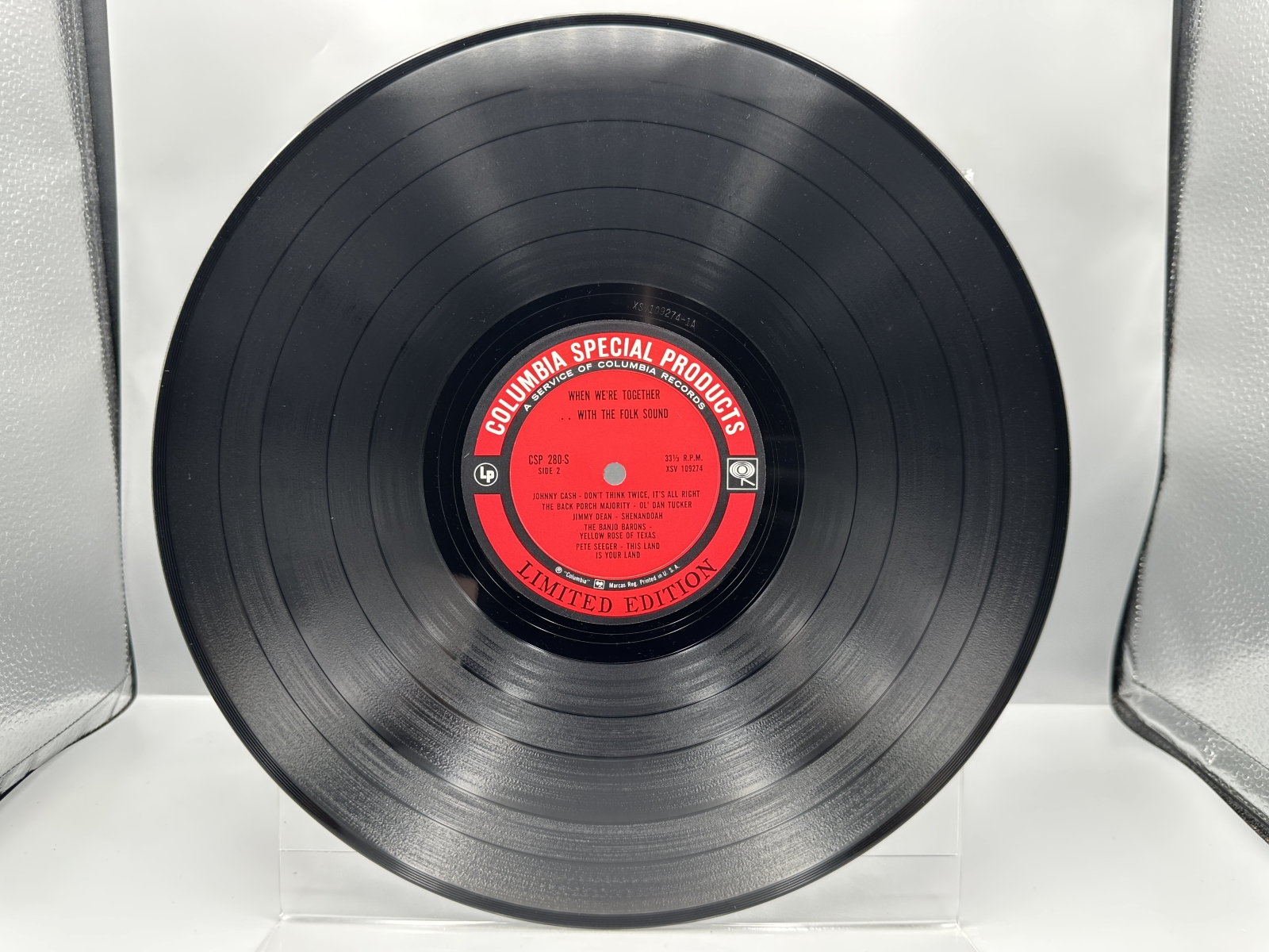 When We're Together (3 LP Lot): With The Folk Sound (1965), Limited Edition (Bob Dylan & Johnny Cash); With The Swinging Sounds (1966) (Duke