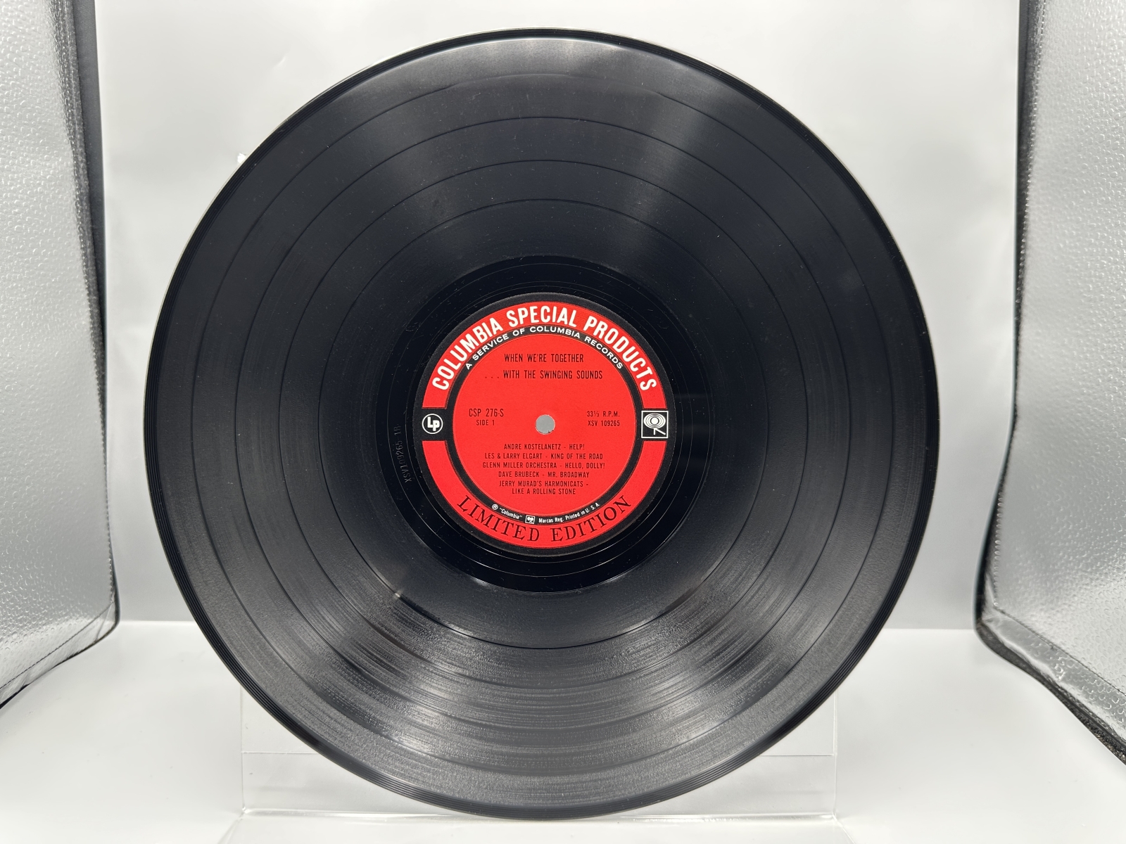 When We're Together (3 LP Lot): With The Folk Sound (1965), Limited Edition (Bob Dylan & Johnny Cash); With The Swinging Sounds (1966) (Duke