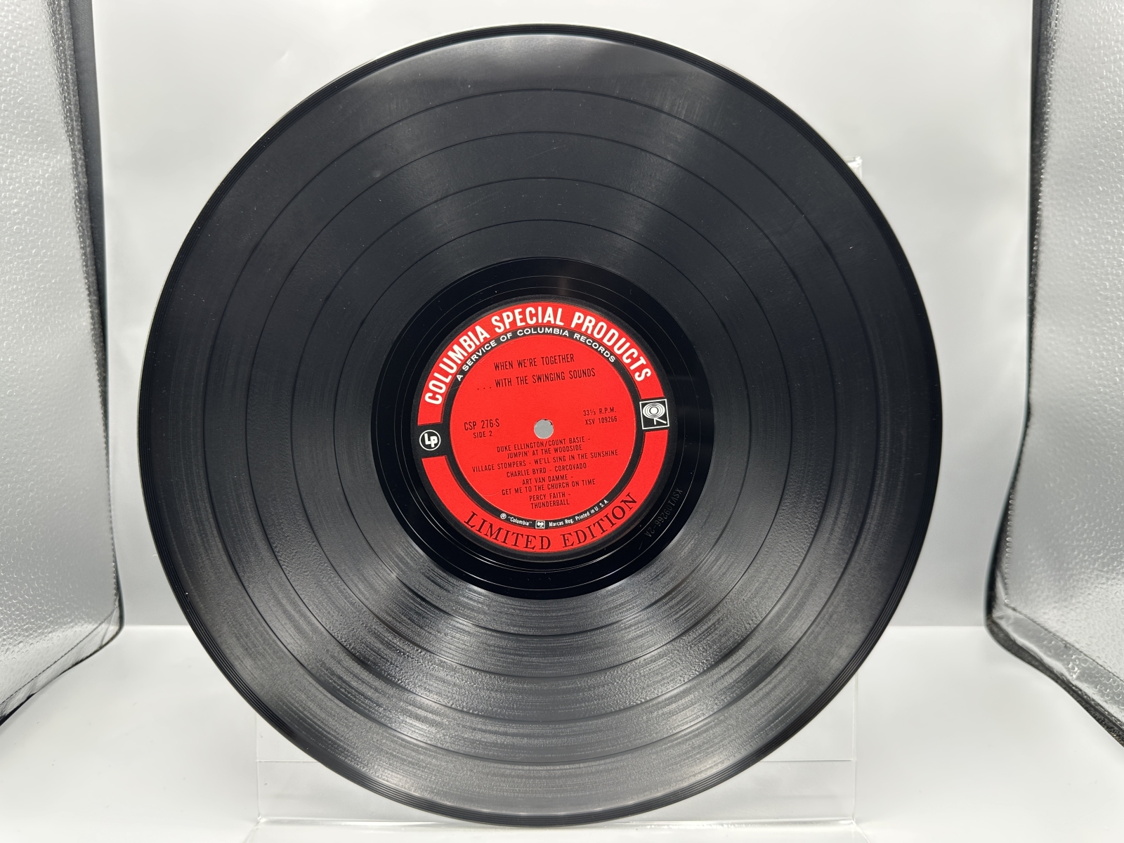 When We're Together (3 LP Lot): With The Folk Sound (1965), Limited Edition (Bob Dylan & Johnny Cash); With The Swinging Sounds (1966) (Duke