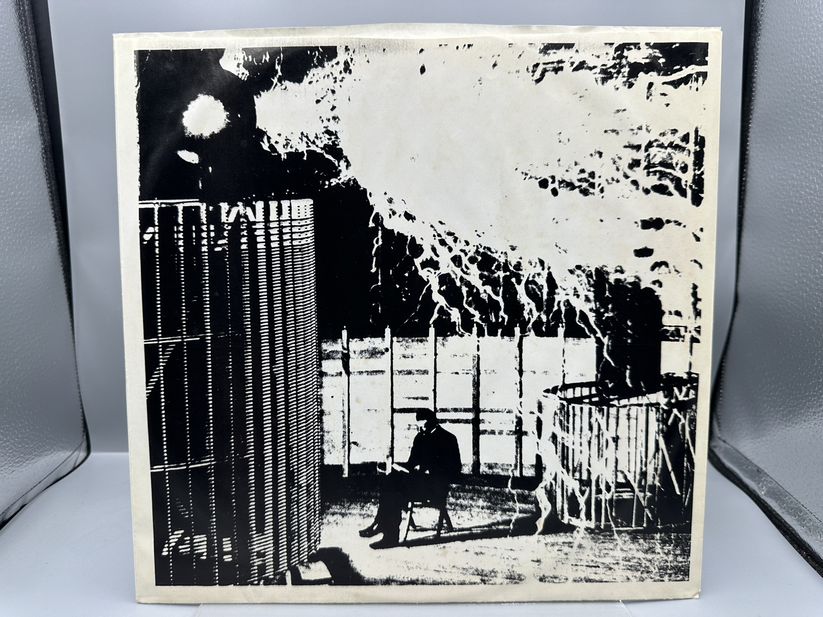 Tesla: Mechanical Resonance (1986), Club Edition, previous owner's name on cover (Heavy Metal)