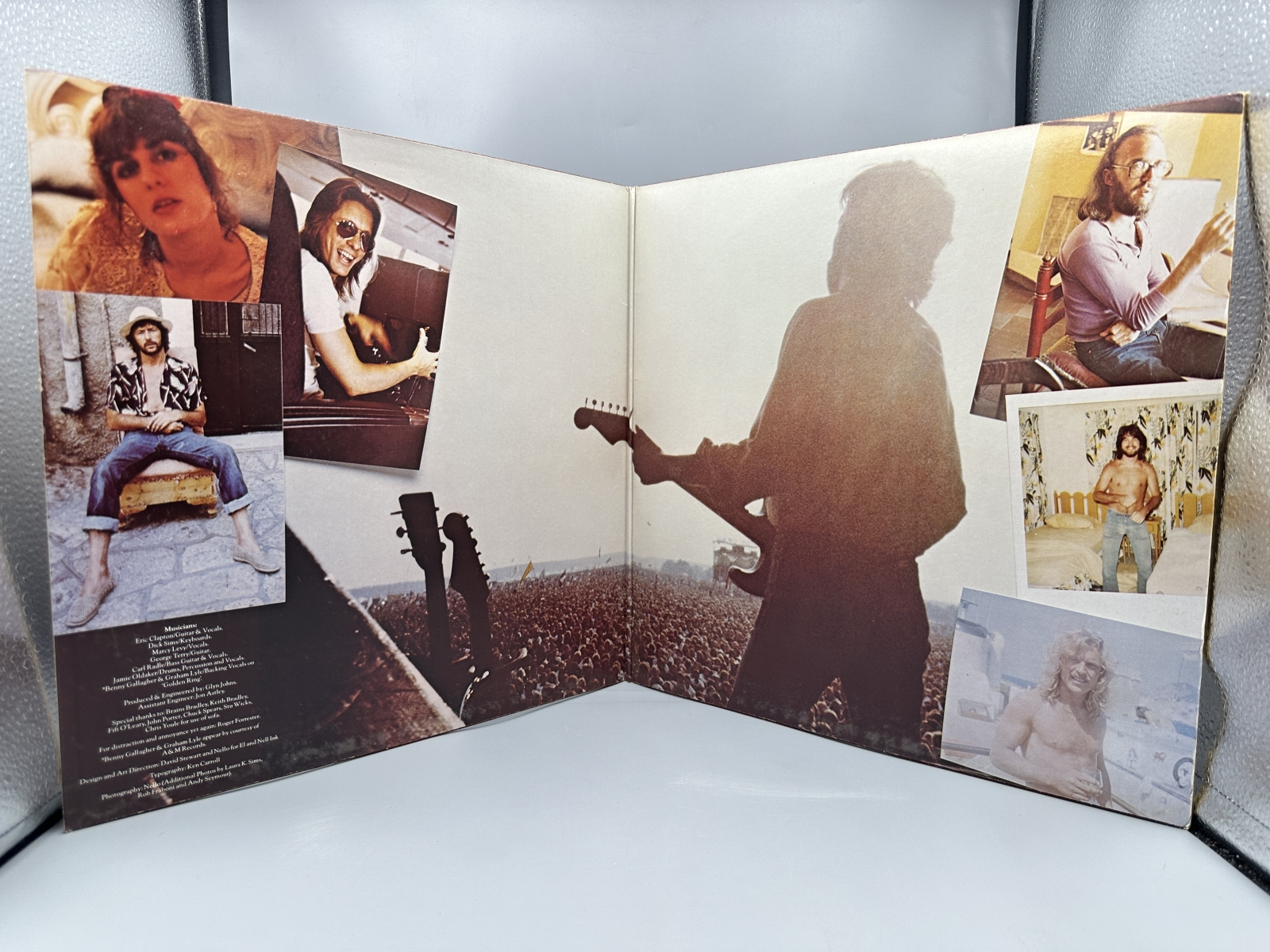 Eric Clapton (2 LP Lot): 461 Ocean Boulevard (1974), gatefold; and Backless (1978), gatefold